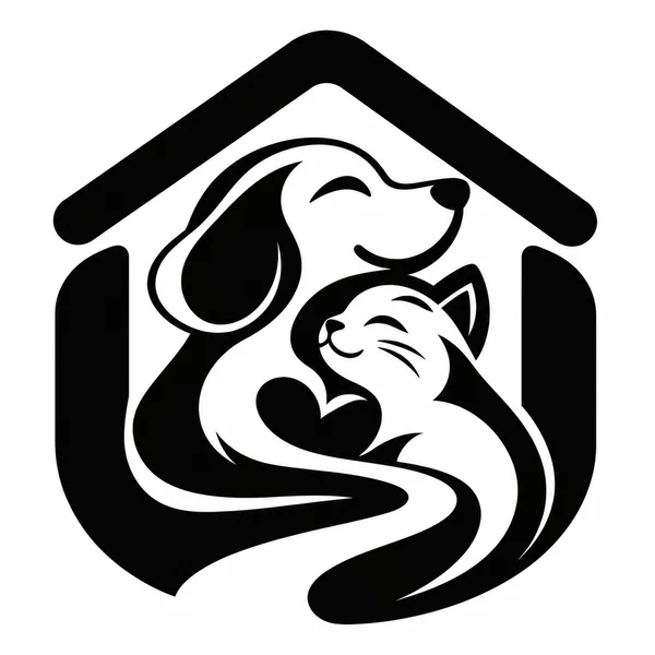 UnStray’s dog and cat shelter emblem